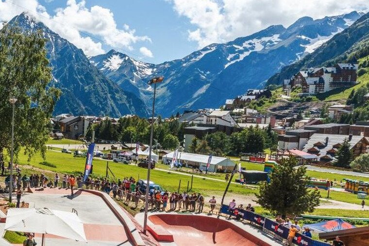Deux Alpes skate park