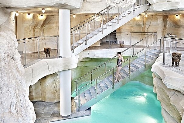 Deep Nature Spa, Les Arcs 1950 pool