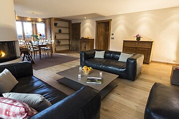 Le Bouquetin Chalet, Courchevel Moriond 1650 lounge