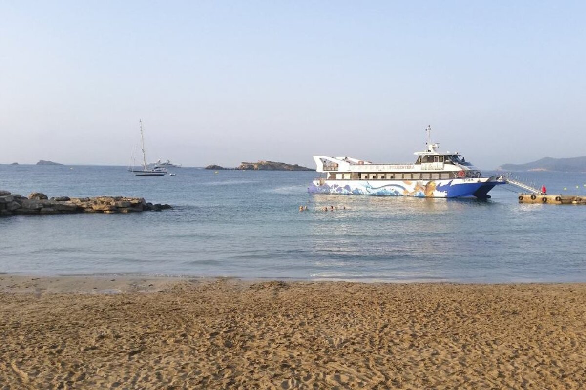 Playa d'en Bossa to Formentera Boat Trip