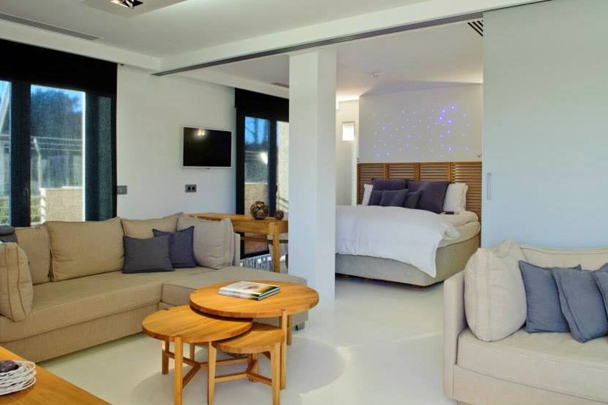 a picture of a hotel suite at Tahiti Hotel, Formentera