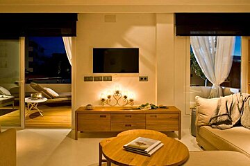 a picture of a hotel suite at Tahiti Hotel, Formentera