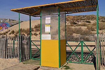 train station for tourist train cap ferret