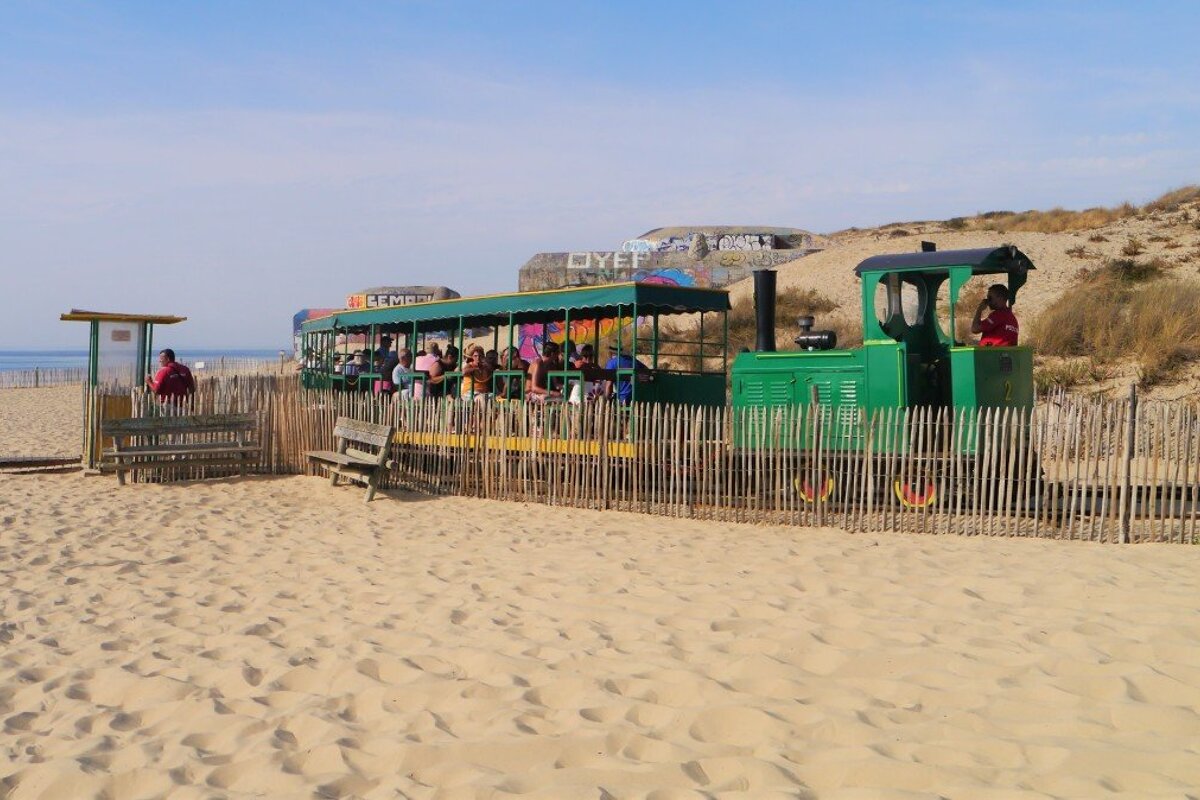 the train station at l'horizon beach cap ferret