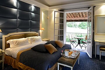 La Mandarine Hotel, Saint Tropez double bedroom