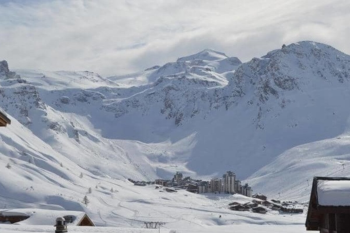Le Gentiana Hotel, Tignes Le Lac view