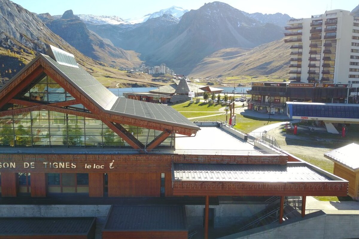 Le Gentiana Hotel, Tignes Le Lac view