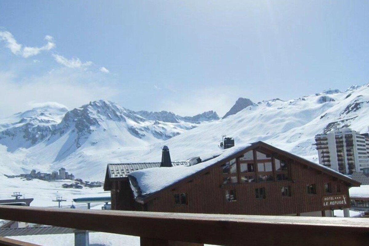 Le Gentiana Hotel, Tignes Le Lac view