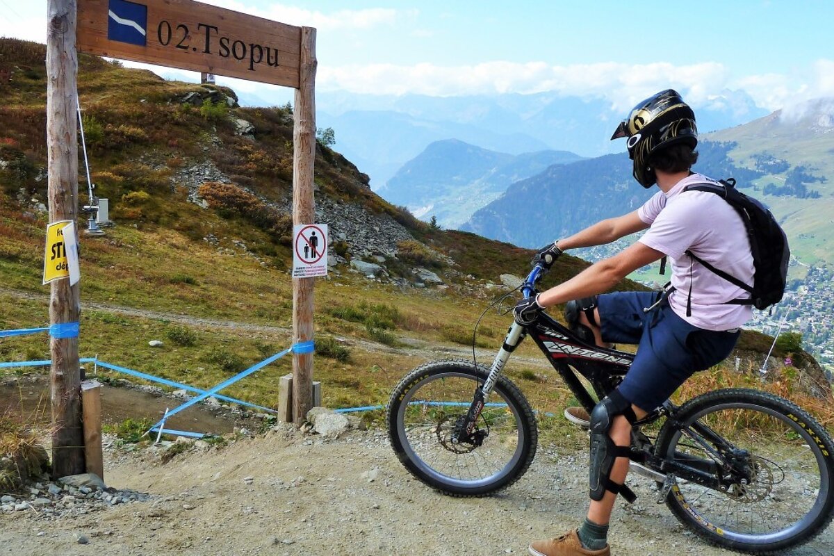 Verbier Mountain Biking Review mountain bike