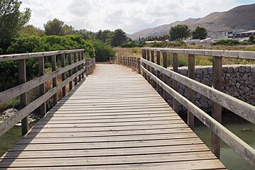 Maintained walkways and bridges in mallorca