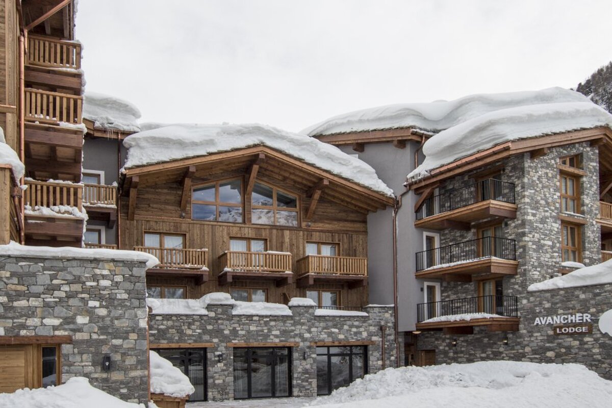 Avancher Hotel, Val d'Isere exterior