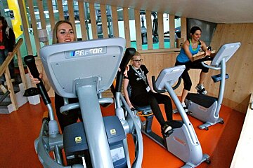 gym in a sports centre
