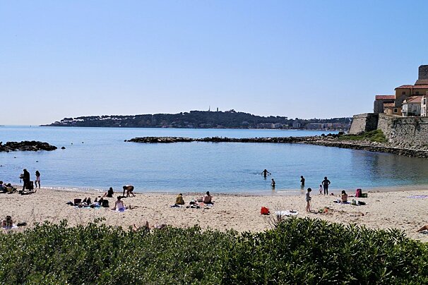 Plage de la Gravette Beach, Antibes