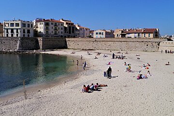 Plage de la Gravette Beach, Antibes