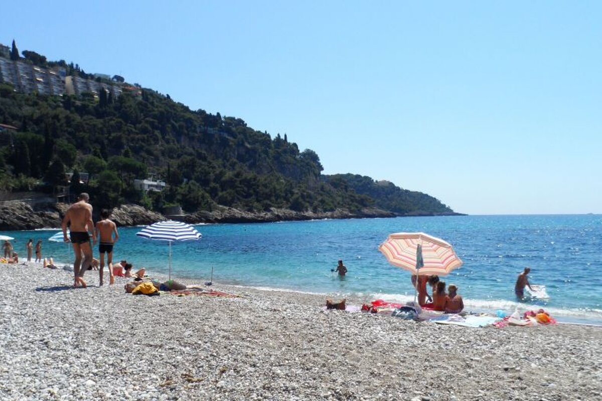 Plage du Buse, Roquebrune