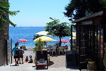 Plage du Buse, Roquebrune