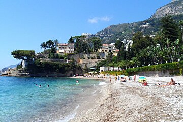 Plage du Buse, Roquebrune