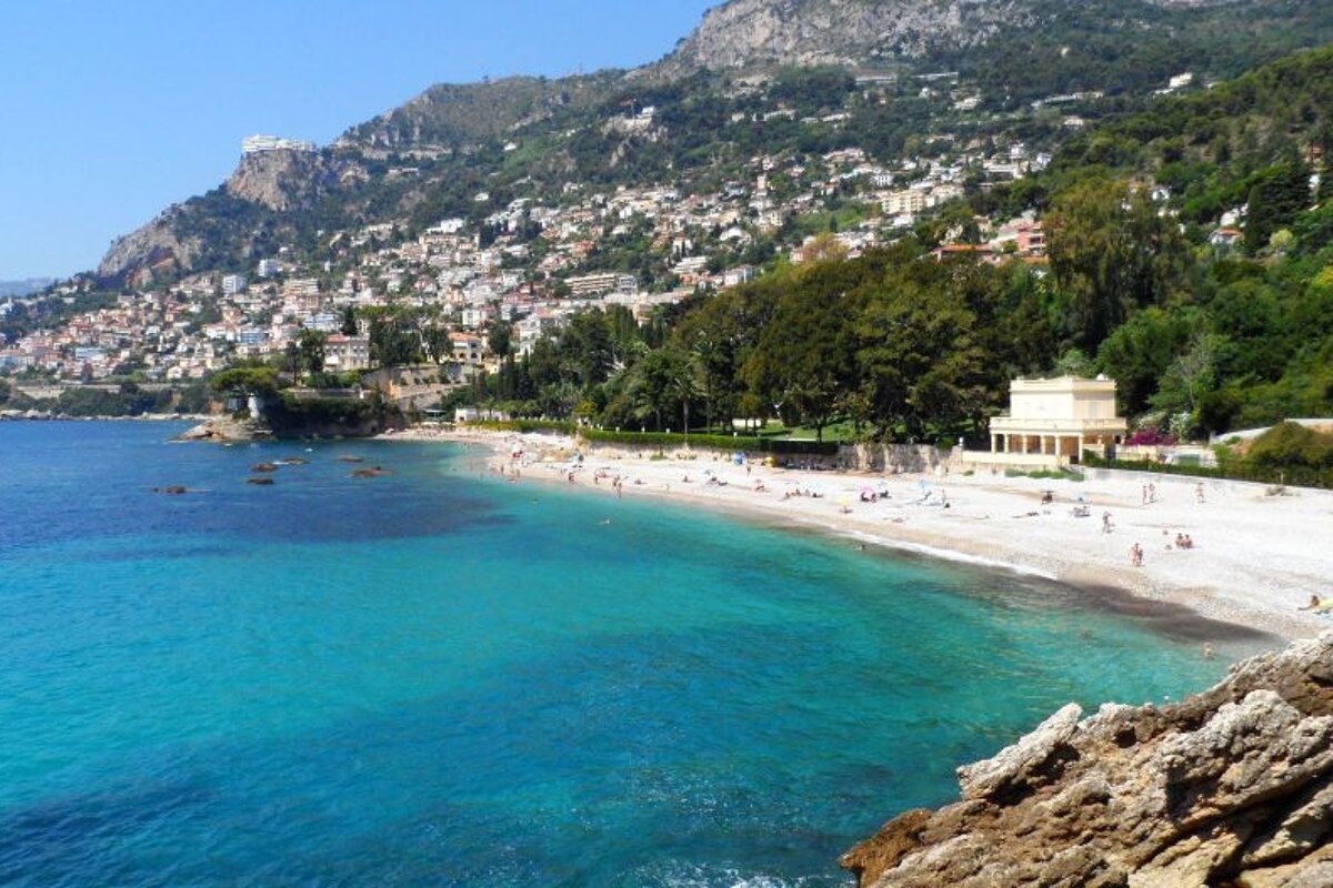 Plage du Buse, Roquebrune