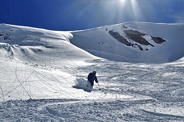 Skiing in Val d'Isere