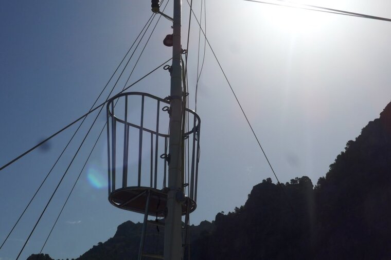 A day at sea on a classic boat