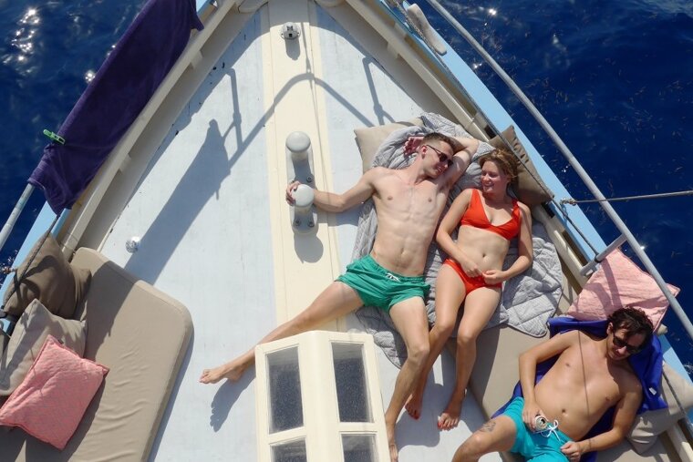 A day at sea on a classic boat