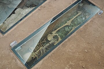 Roman graves at sa capelleta ibiza town