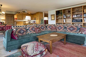 Aubepine 118 Apartment, Verbier - Centre living-room