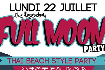 An image of a poster for a party in Chamonix Mont Blanc
