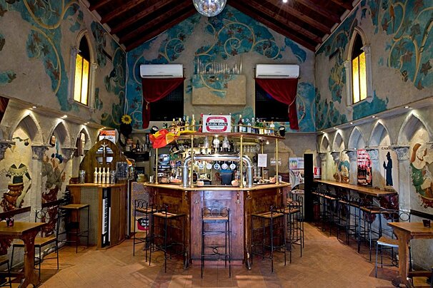 La Chiesetta Bar, Northwest Milan interior