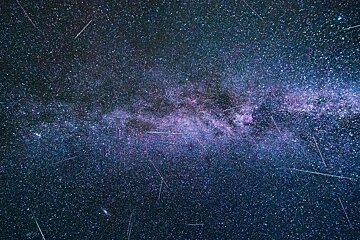 Perseids meteor shower, Mallorca