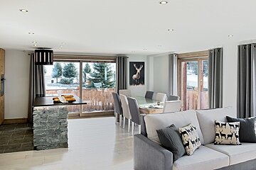 Boulangerie Chalet, Meribel Village dining room