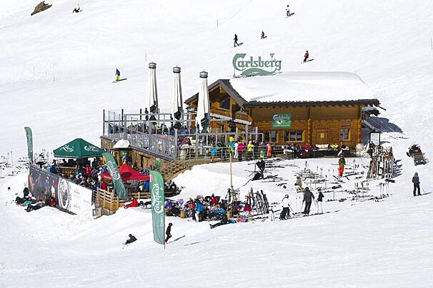 Chalet Carlsberg Restaurant, Verbier exterior