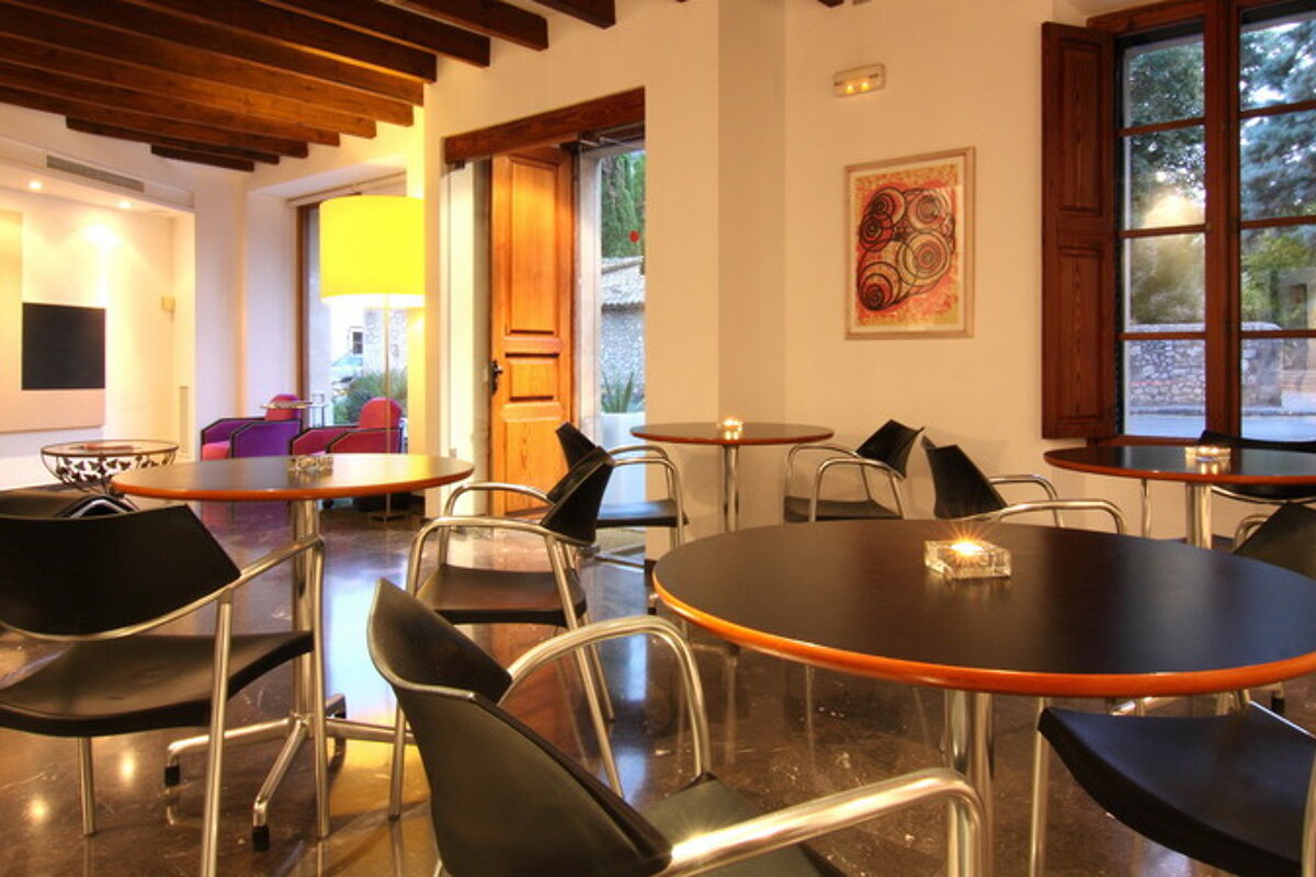 Desbrull Hotel, Pollensa dining room 