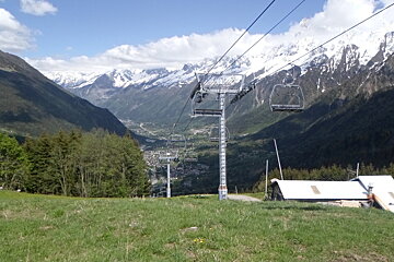 Les Houches to the Bellevue lift station