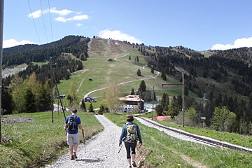 Les Houches to the Bellevue lift station