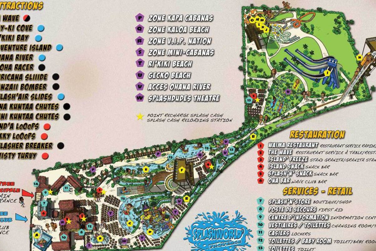 Splashworld Provence, Monteux