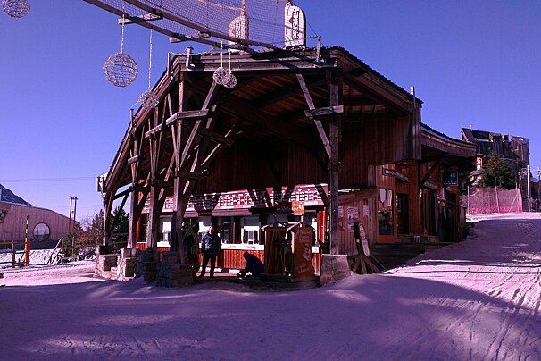 Lift Pass Office in Avoriaz Town Centre