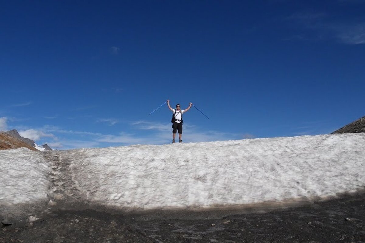 Tour du Mont Blanc Col des Fours