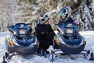 Children's Skidoo Activity, Les Arcs 2000
