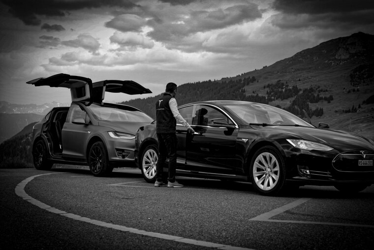 Tesla Airport Transfers, Verbier