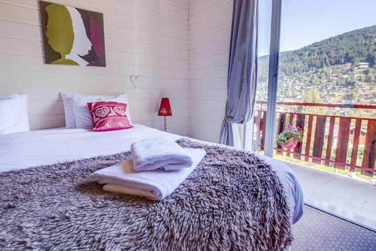 La Chaumiere Chalet, Morzine double room