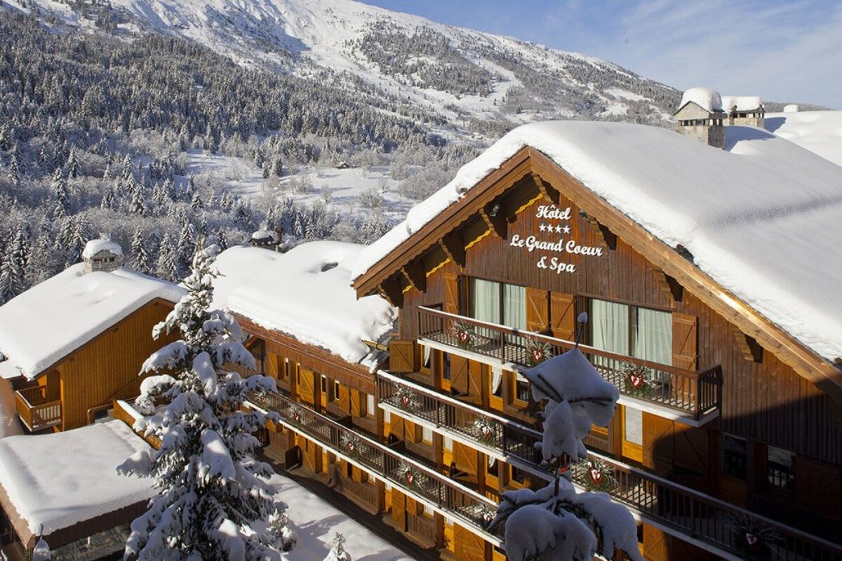 Le Grand Coeur & Spa Hotel, Meribel exterior
