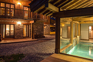 Loup Blanc Chalet, Courchevel Le Praz 1300 exterior