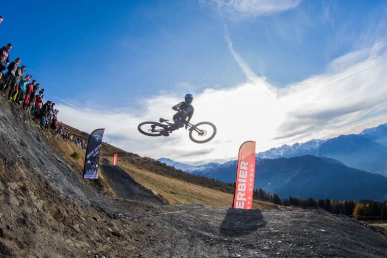 Stache Day at Verbier Bike Park