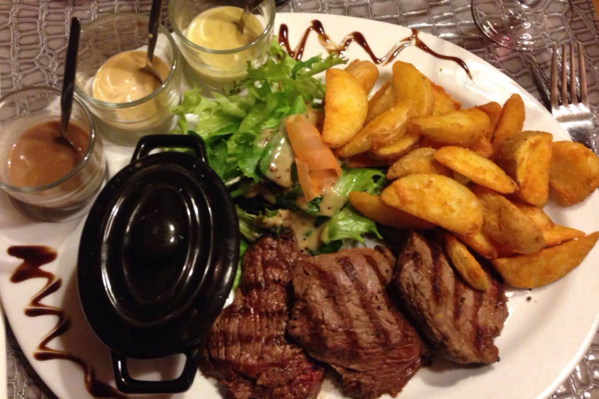 Le Grain de Sel Restaurant, Les Deux Alpes style of cuisine