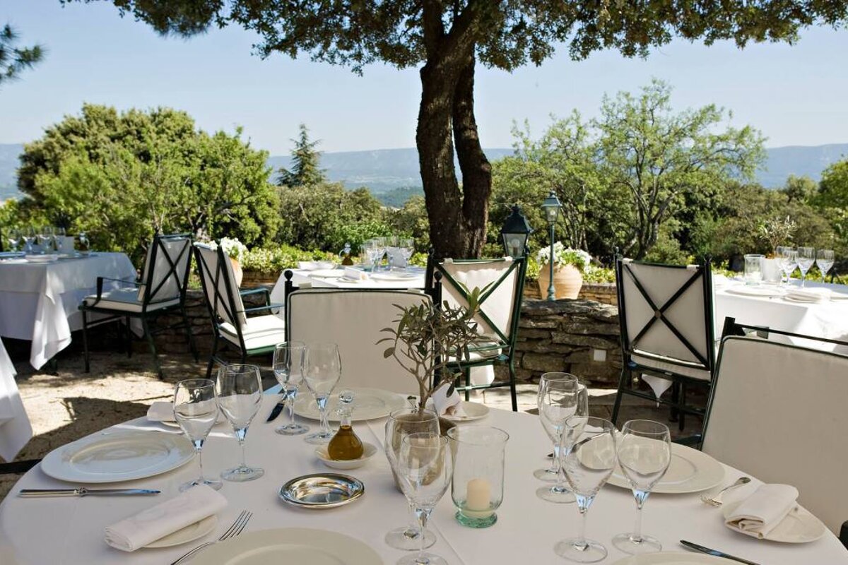 Les Bories Spa Hotel, Gordes hotel restaurant