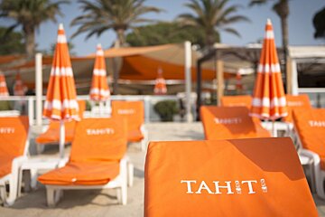 Tahiti Beach Beach Club, Saint Tropez beach