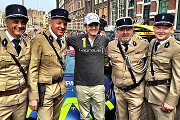 dutch team competing in a super car rally