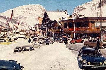 old cars in val 1960s