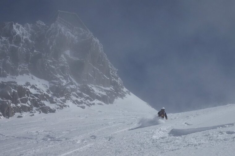 Almost time to put away the skis in Chamonix
